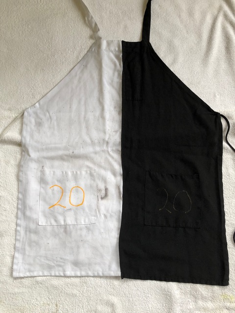 Apron # 20 Before and After